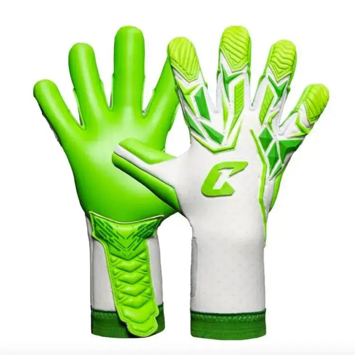Fussballhandschuhe ViVor Freaky Green Gr. 12 Torwart Goalie Handschuhe