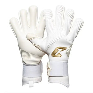 Fussballhandschuhe Invictus White Gold Gr. 8 Torwart Goalie Handschuhe