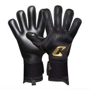 Fussballhandschuhe Invictus Black Gold Gr. 7 Torwart Goalie Handschuhe