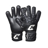 Fussballhandschuhe Fly Kids Dark Soul Gr. 3 Torwart Goalie Handschuhe