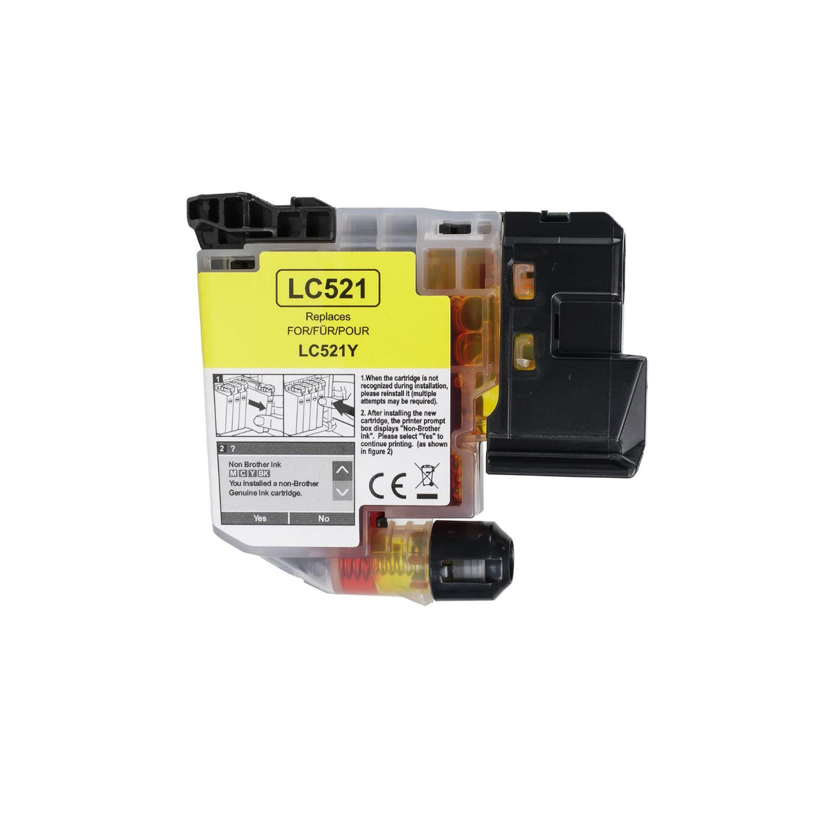 Kompatible Tintenpatrone für Brother DCP-J1360DW - Yellow 1 Stück