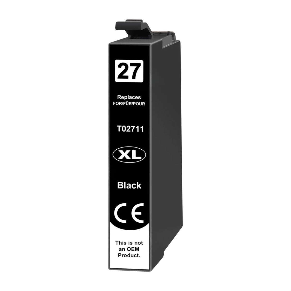 Kompatible Tintenpatrone XL für Epson WorkForce WF-3640DTWF - Black 1 Stück