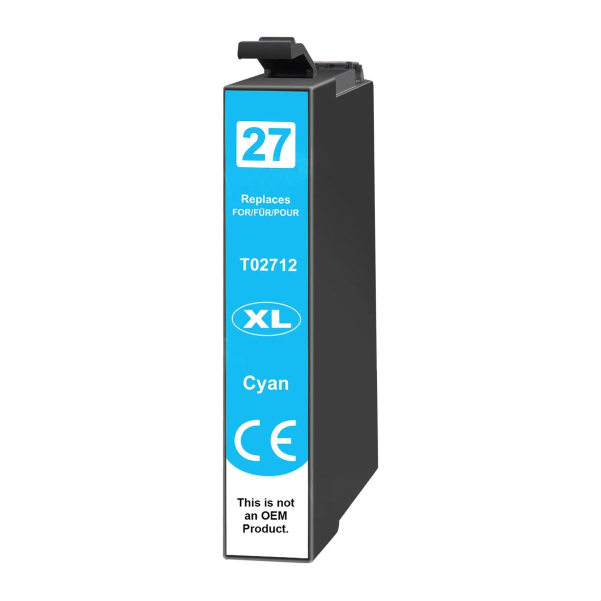 Kompatible Tintenpatrone XL für Epson WorkForce WF-7710DWF - Cyan 1 Stück