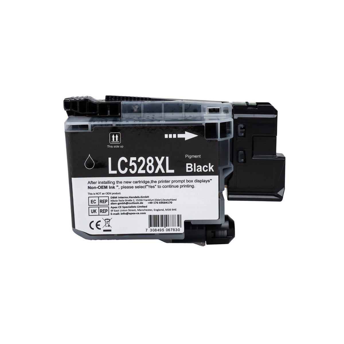 Alternative Tintenpatrone zu Brother LC528 - Black 1 Stück