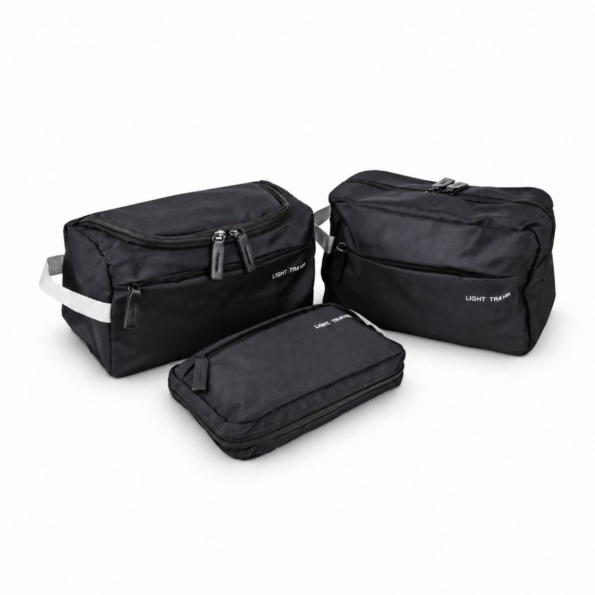 3-tlg. Necessaire-Set Kulturbeutel Kosmetiktasche Toilettentasche