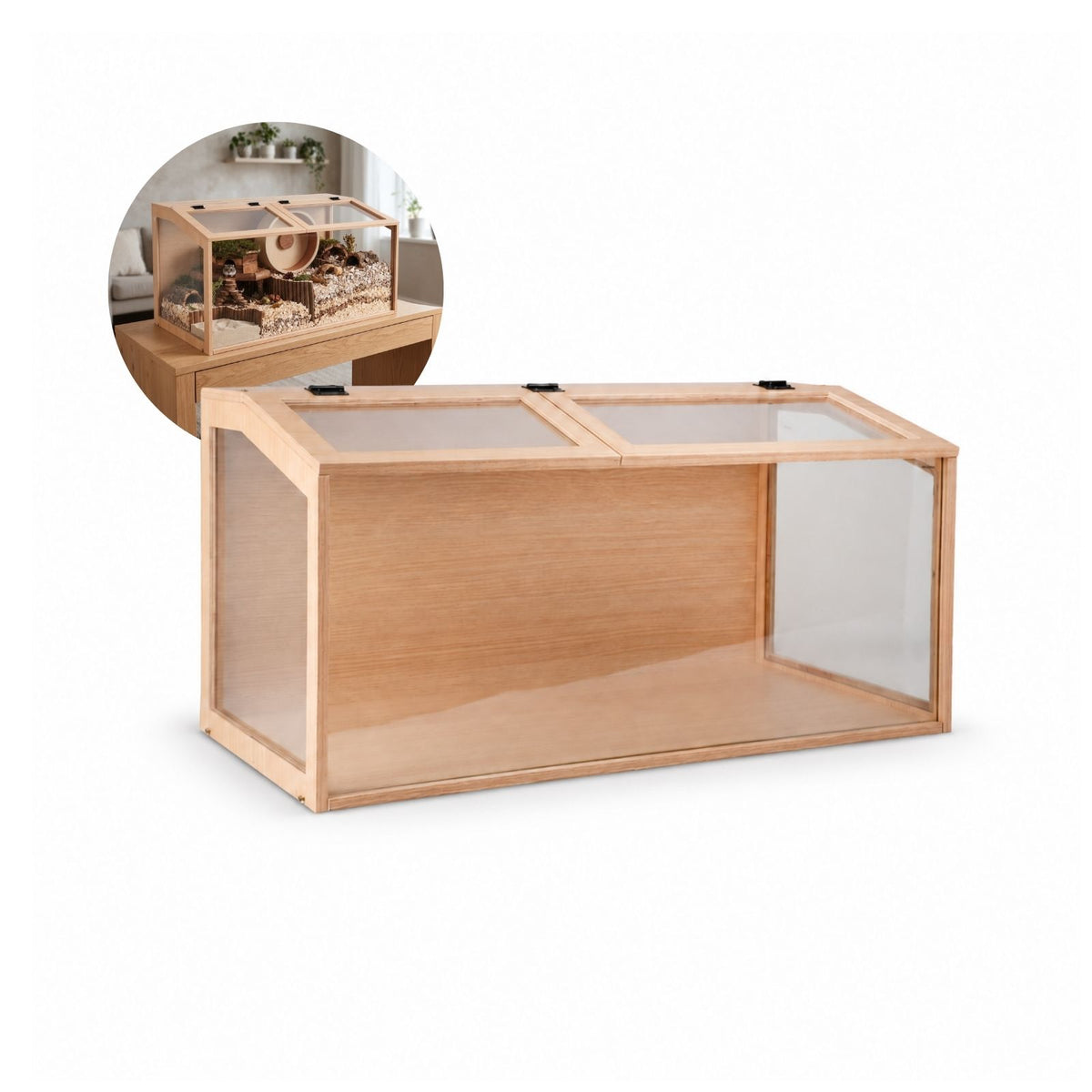 Hamster-Gehege Gr. XXL Kleintierkäfig für Hamster Mäuse Nager Nagarium