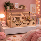 Hamster-Gehege Gr. XXL Kleintierkäfig für Hamster Mäuse Nager Nagarium
