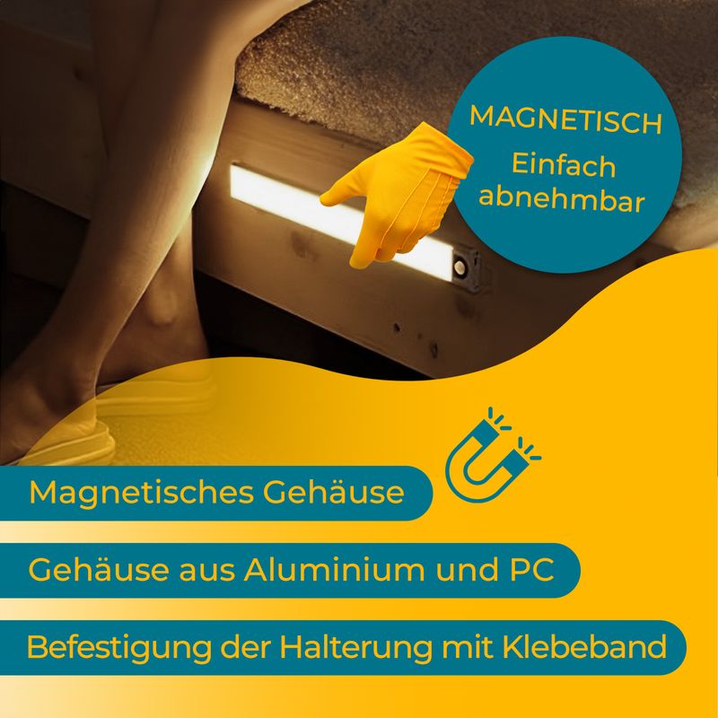 Leuchte Lampe Licht Nachtlicht Lichtleiste Bewegungsmelder LED