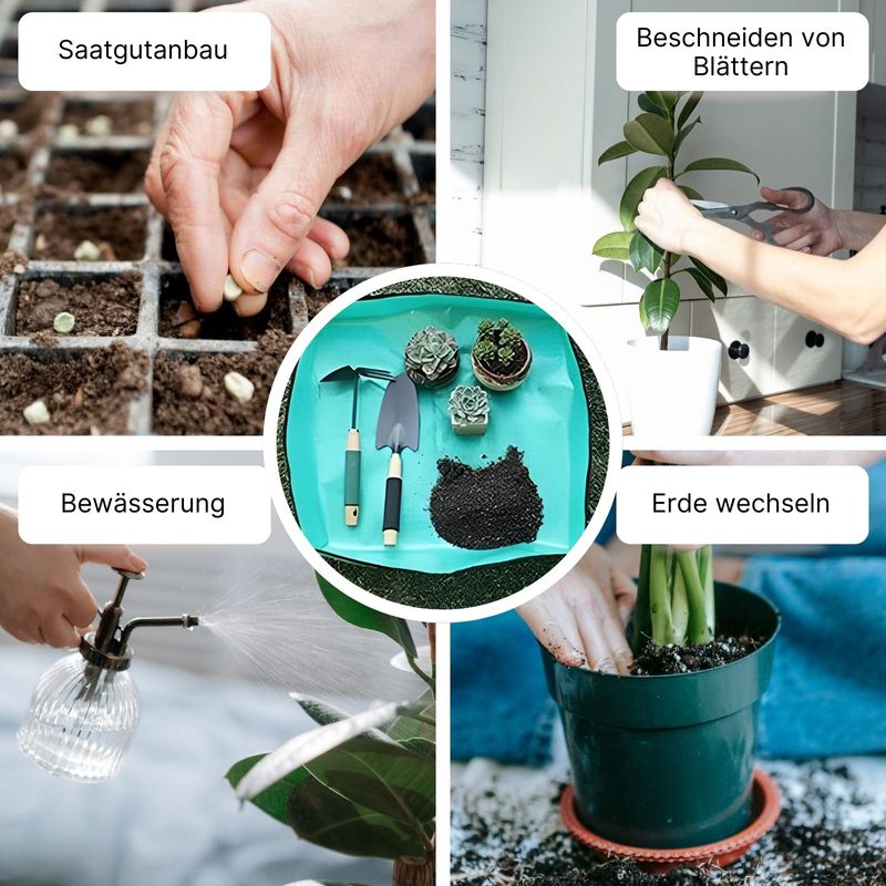 Gartenmatte Topfmatte Pflanzmatte Umtopfmatte Pflanzunterlage