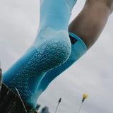 Fussballsocken Gr. 36-41 Grip Socken Fussball Strümpfe GripSoxx Hellblau