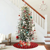 Christbaum-Rock Weihnachtsbaumdecke Tannenbaum-Teppich Baumrock-Matte