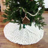 Christbaum-Rock Weihnachtsbaumdecke Baumrock-Matte Tannenbaum-Teppich