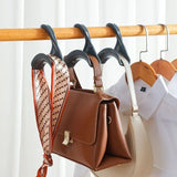 Geldbörsen-Aufhänger Set Handtaschen-Kleiderbügel Taschenhalterhaken