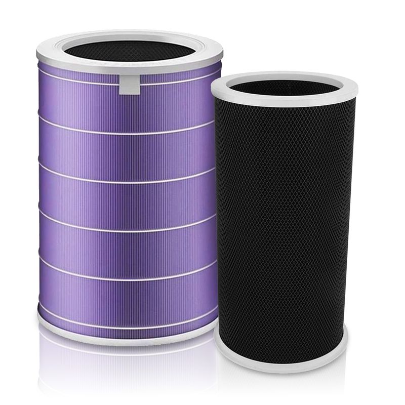 Alternatives HEPA- & Aktivkohlefilter-Set zu Xiaomi Mi Air Purifier 2