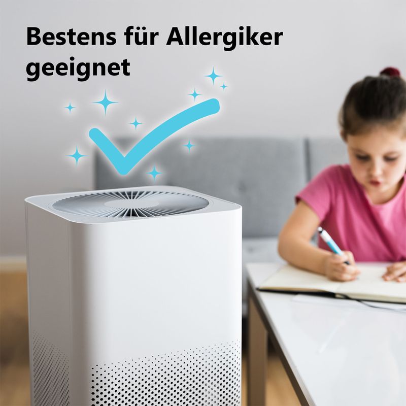 Alternatives HEPA- & Aktivkohlefilter-Set zu Xiaomi Mi Air Purifier Pro