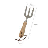 Gartenwerkzeug-Set 3-teilig Gartenschaufel Blumengabel Jäter