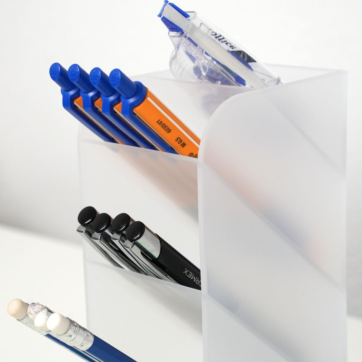 Bürotisch-Stifthalter Pen Desk-Organizer Stiftaufbewahrung Stiftebox Schreibtisch-Organizer