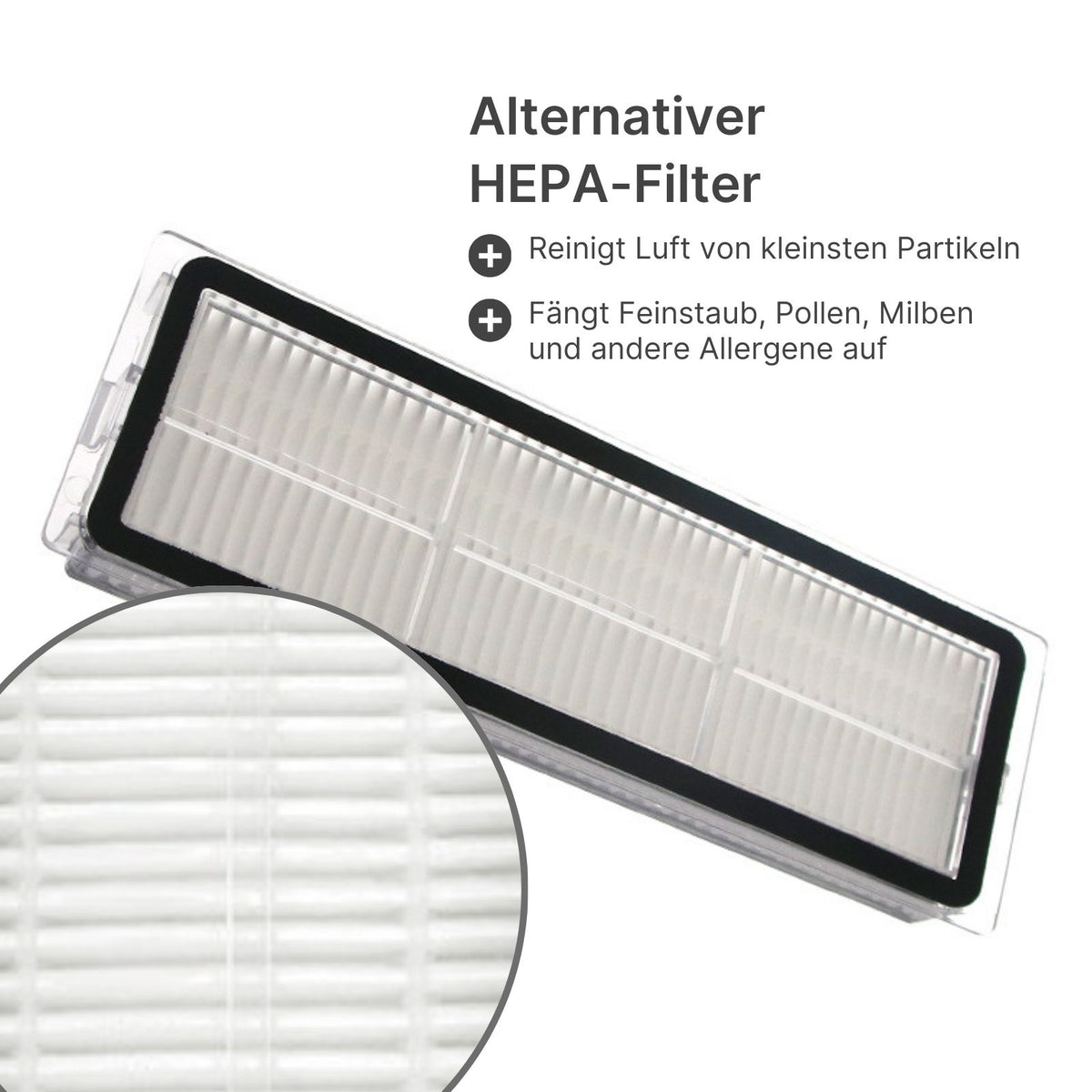Alternativer HEPA-Filter zu Xiaomi Dreame Bot L10s L10 Ultra L20 Ultra