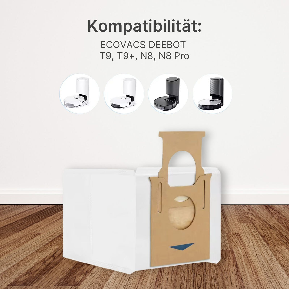 Alternative Staubbeutel zu ECOVACS DEEBOT T9 T9+ N8 N8 Pro