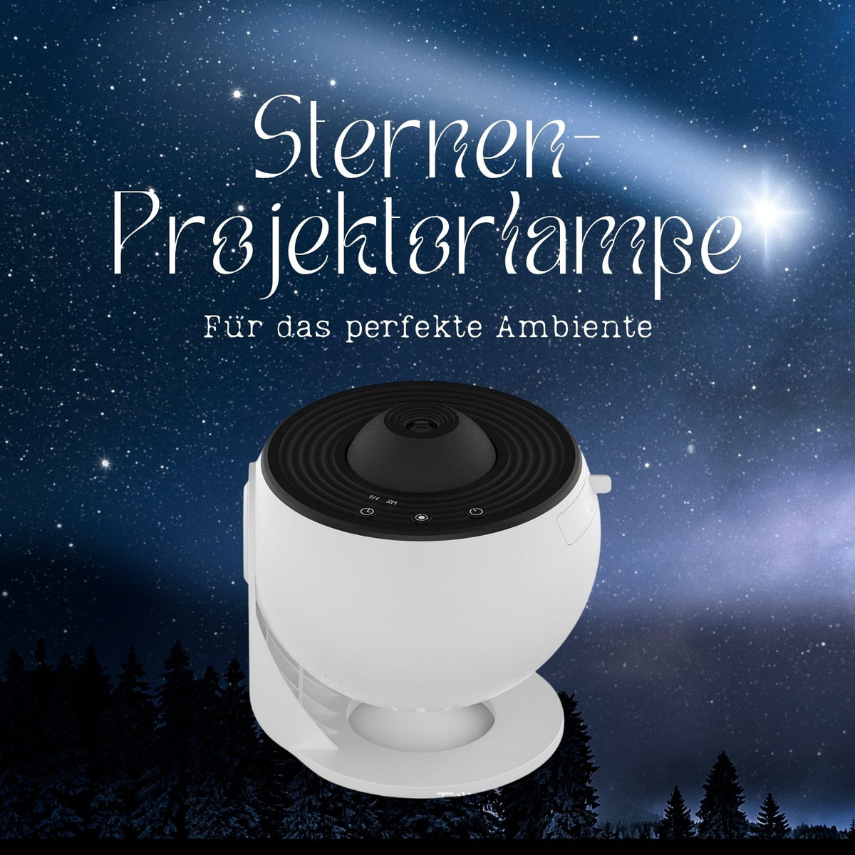 Sternen-Projektionslampe Galaxie-Projektor Planetarium-Nachtlicht Sternenhimmel