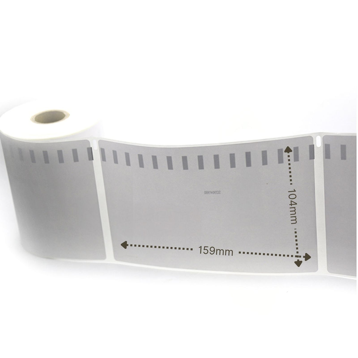 Alternative Etikettenrolle zu Dymo 5XL mit Chip / S0904980 mit Chip