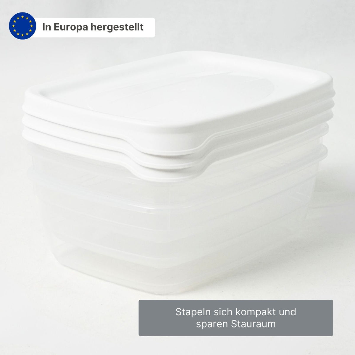 3er-Set Aufbewahrungsdosen Meal-Prep-Dosen Boxen Frischhaltedosen