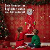 Adventskalender Weihnachtsmann Filz-Adventskalender Weihnachtskalender