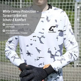 Trikot White Camou Protection Torwarttrikot Gr. XL Fussball Shirt