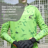 Trikot Green Camou Protection Torwarttrikot Gr. M Fussball Shirt