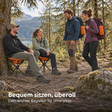 Campinghocker Angelhocker Outdoor-Sitzhocker Klapphocker Falthocker