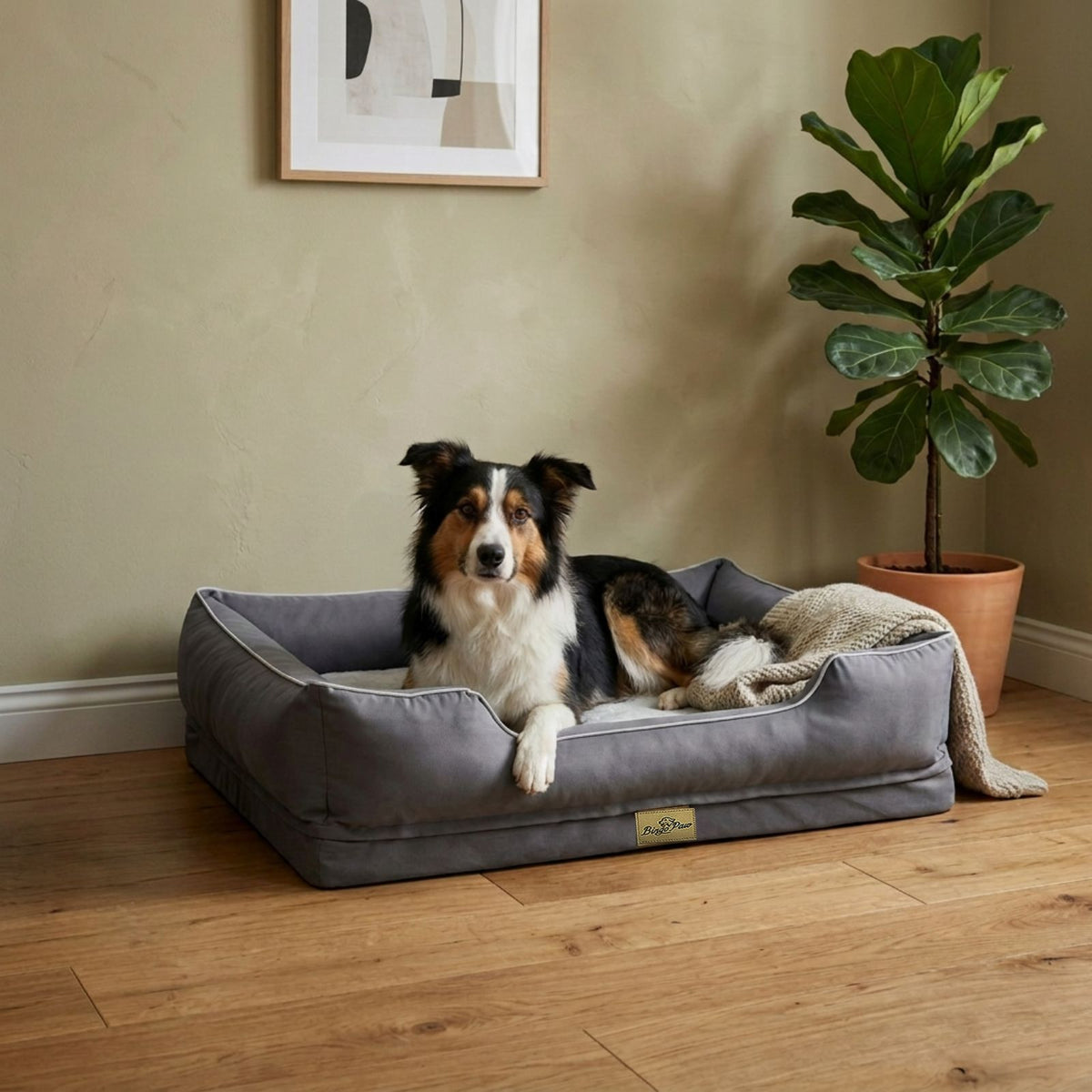 Hundebett Grösse XL Liegeplatz Haustierbett Schlafplatz Kuschelbett
