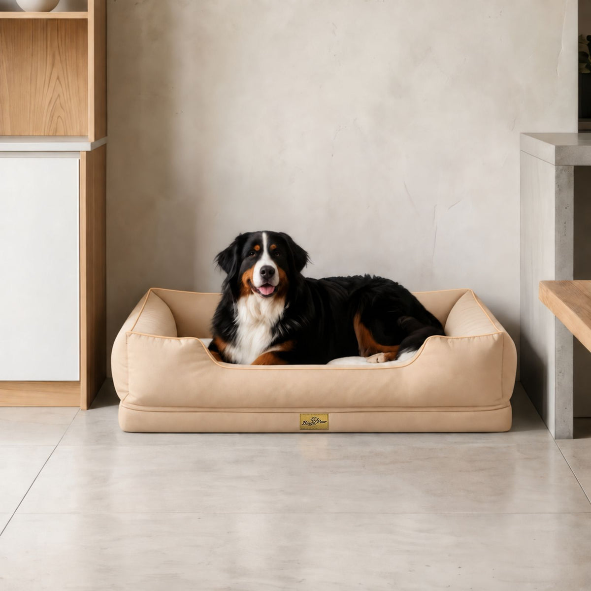 Haustierbett Grösse XXL Schlafplatz Kuschelbett Liegeplatz Hundebett