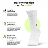 Fussballsocken Gr. 31-35 Sportstrümpfe GripSoxx NX Weiss