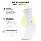 Fussballsocken Gr. 36-41 Sportstrümpfe GripSoxx SE Weiss