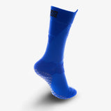 Fussballstulpen und Socken Grösse 42-47 Blau Set Tubxx und GripSoxx