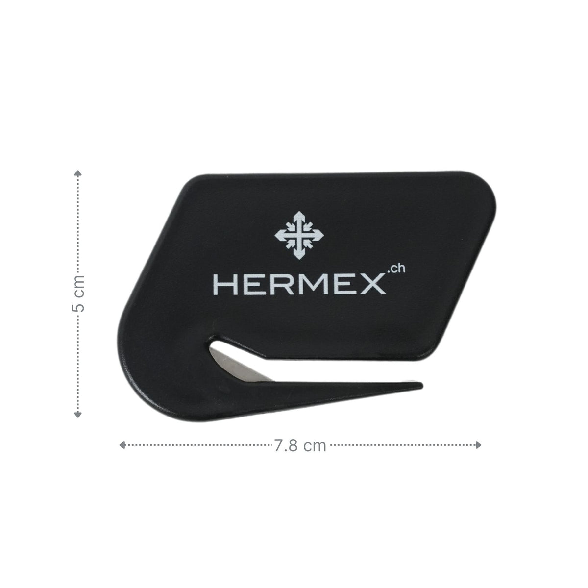 Hermex Paketöffner Schlitzmesser für Pakete Kartonschneider Brieföffner