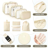 Reisebeutel Aufbewahrungsbeutel Koffer-Organizer Packsack Set