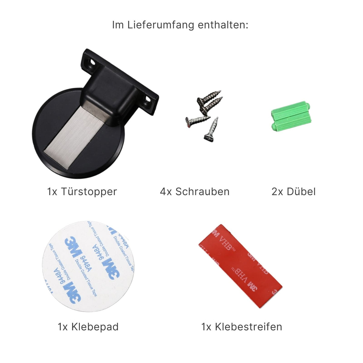 Magnetischer Türstopper Türkeil Türdämpfer Türschnäpper Türpuffer