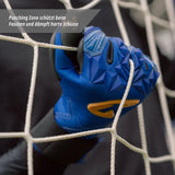 Fussballhandschuhe Pulse X Blue Gr. 11 Torwart Goalie Handschuhe