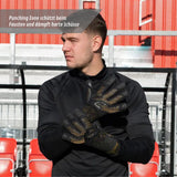Fussballhandschuhe Revolution Gold Gr. 10 Torwart Goalie Handschuhe