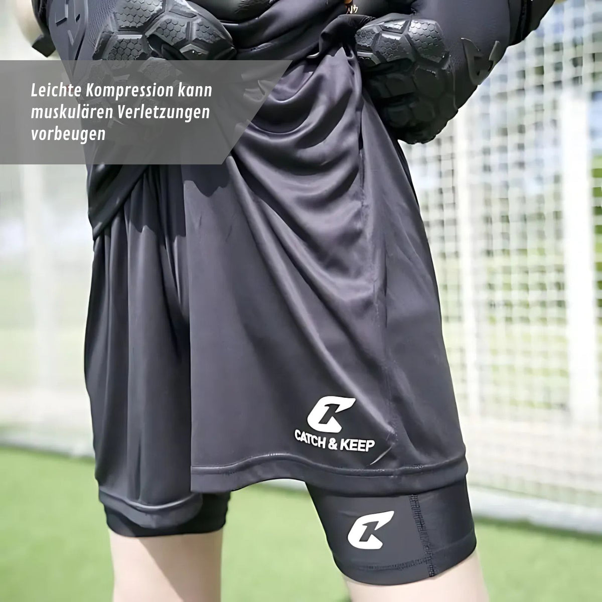 Atmungsaktive Sport-Shorts Gr. XL Funktionshose Unterziehhose