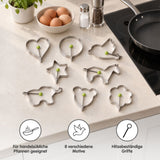 Eierformer-Set Pancake-Form Spiegeleiform Motiv-Bratform Eierring