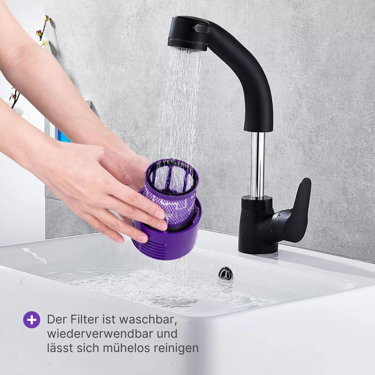 Alternativer Staubsaugerfilter für Dyson V10 SV12