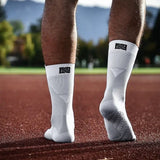 Fussballstulpen und Socken Grösse 42-47 Weiss Set Tubxx und GripSoxx