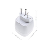 Steckdosenadapter Schuko zu Schweiz Konvertierungsstecker Adapter