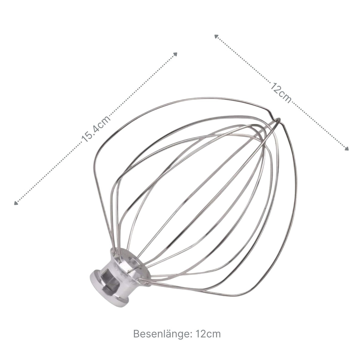 Alternativer Schneebesen K45WW für KitchenAid Schwingbesen Rühraufsatz