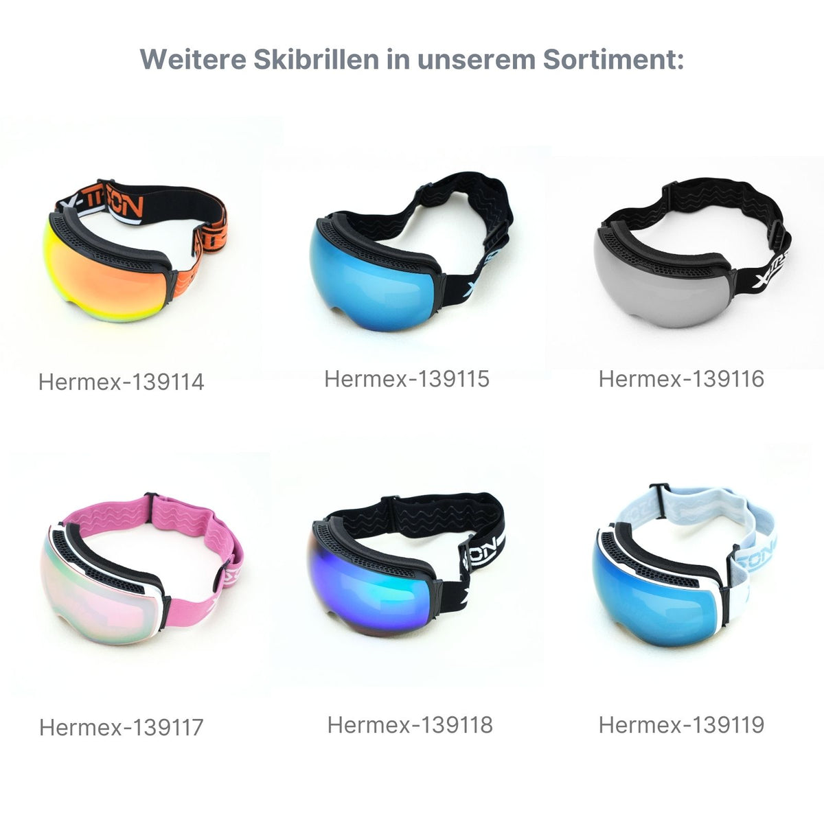 Wechselglas für magnetische Skibrille Skibrillenglas Ersatzglas Snowboardbrillenglas