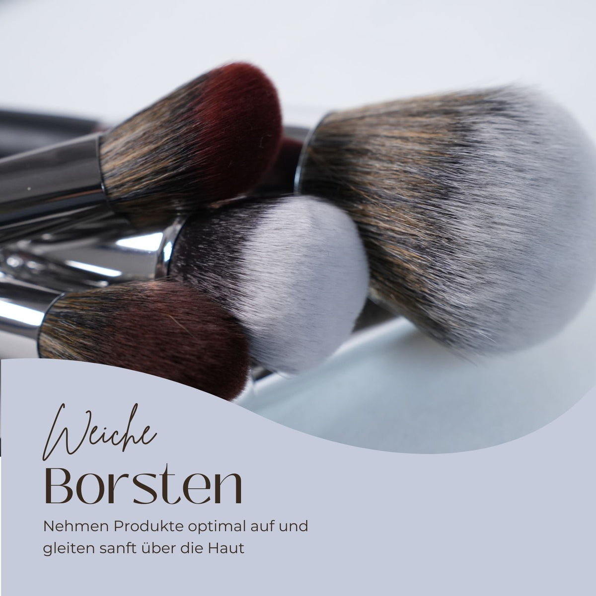20er-Set Schminkpinsel Kosmetik-Pinsel Schminkzubehör Make-Up-Pinsel