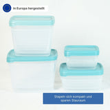 11-tlg. Frischhaltedosen-Set Meal-Prep-Dosen Vorratsdosen Gefrierdosen