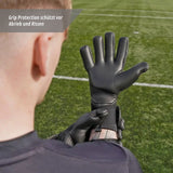 Fussballhandschuhe Invictus Black Gold Gr. 7 Torwart Goalie Handschuhe